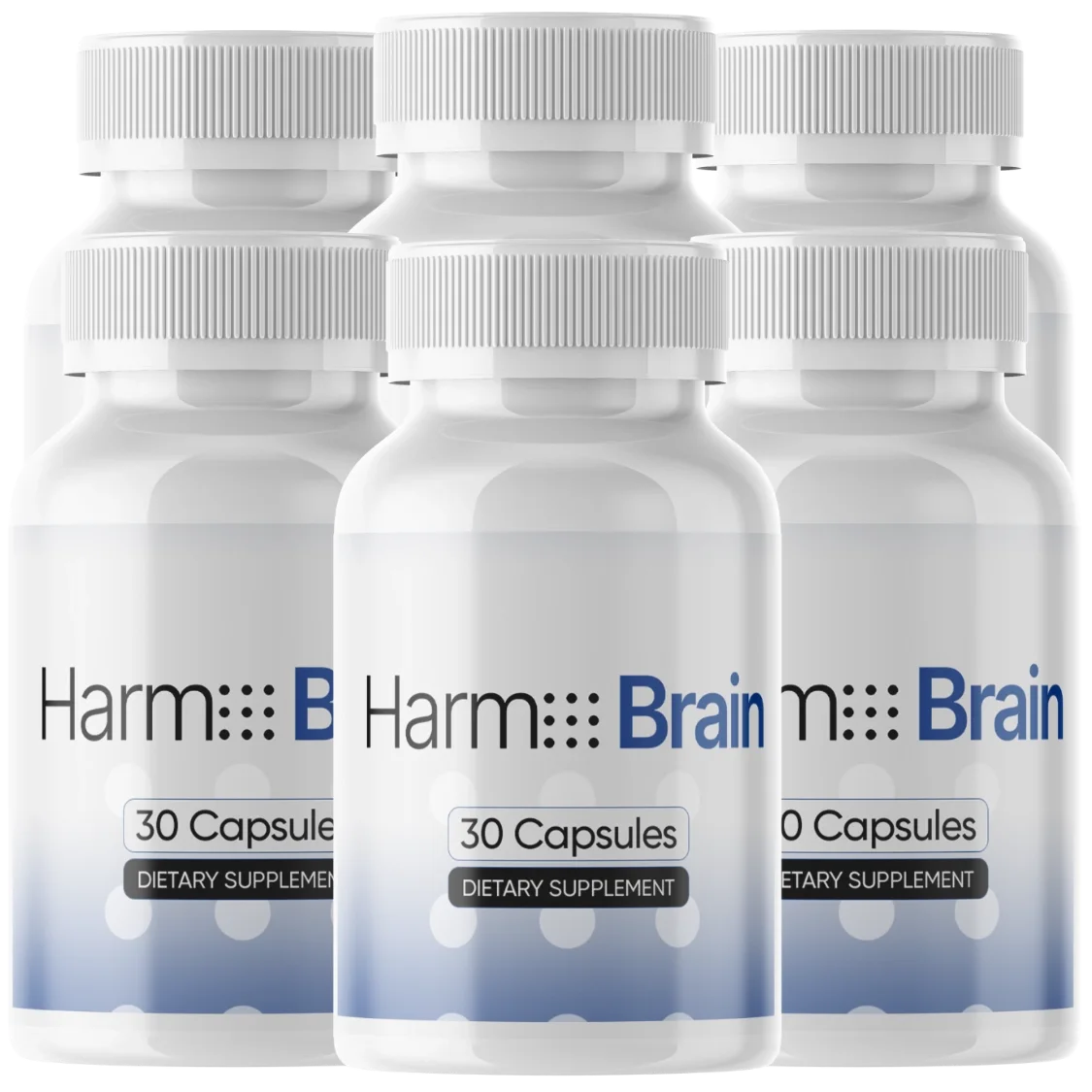 Harmo Brain six bottle package, 180 days at one capsule daily