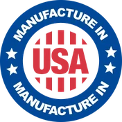 Manufactured in USA star seal from the Harmo Brain artwork