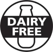 Dairy free seal from the Harmo Brain artwork